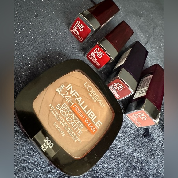 Maybelline lipstick & Bronzer Colors 645 and 435 and 005. MAKEUP BUNDLE #17 - Picture 6 of 9